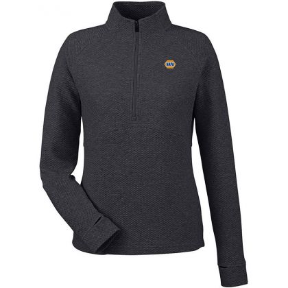 20-NE725W, Small, Black Heather, Left Chest, NAPA Bolt - Full Color.